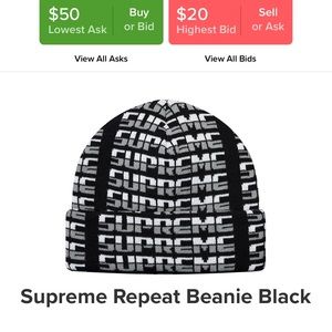 Supreme beanie